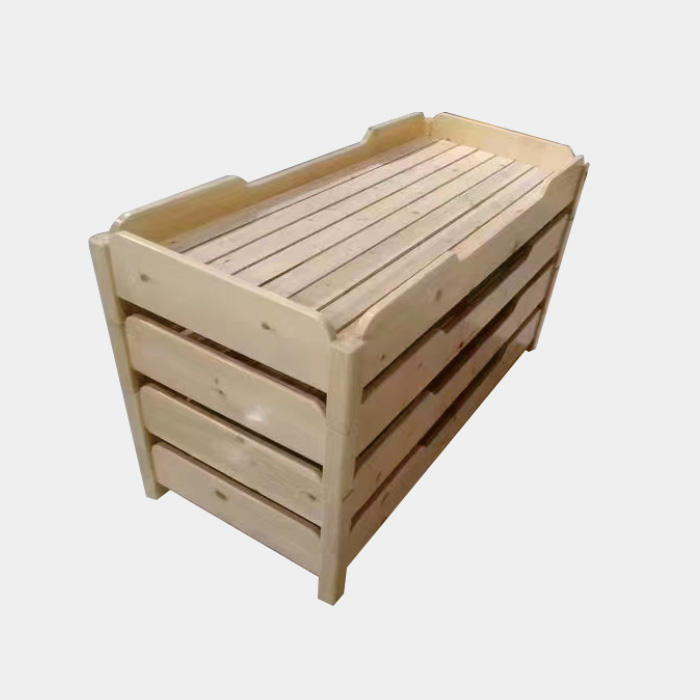 實(shí)木幼兒床 